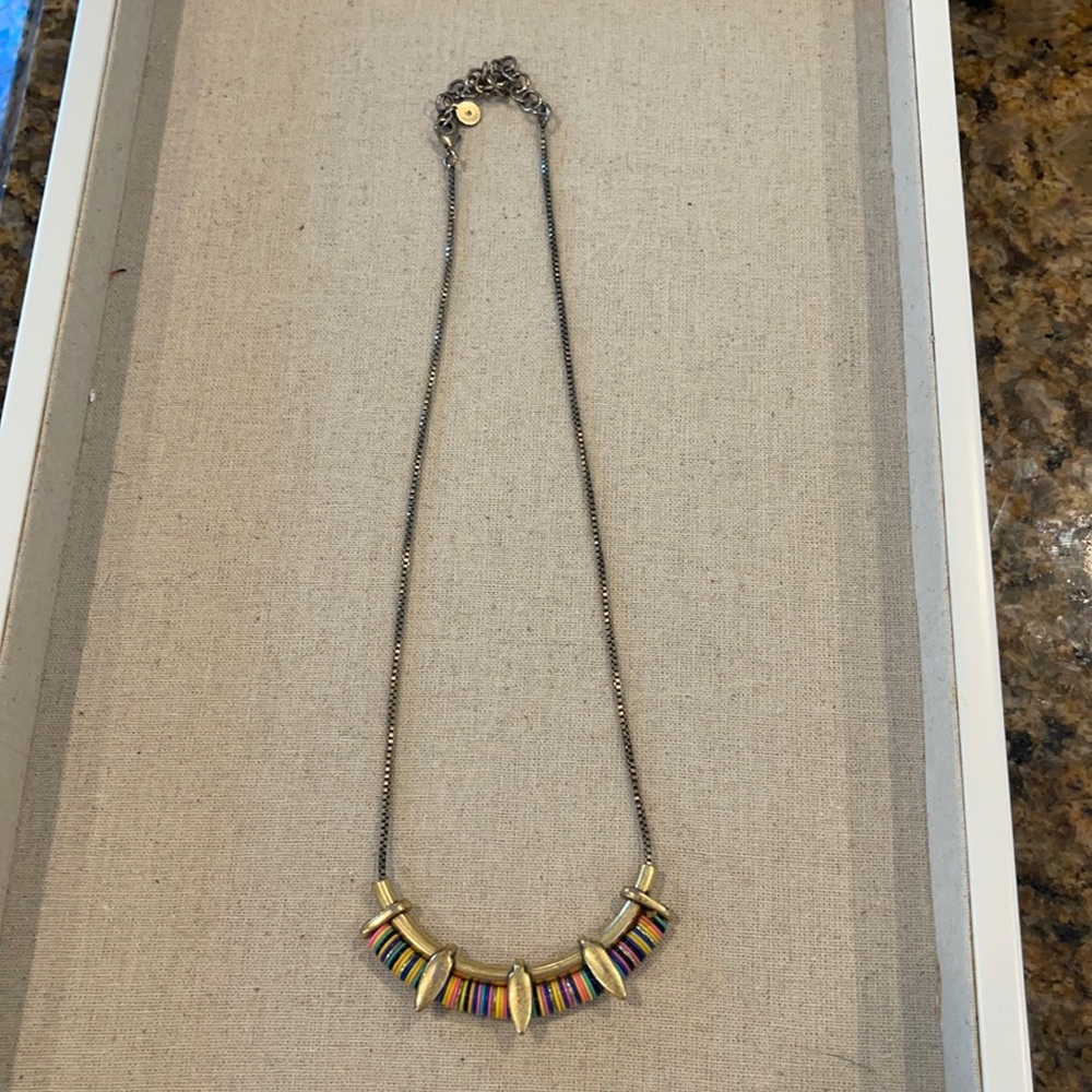 Stella and Dot rainbow necklace